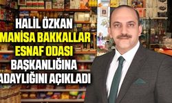 Manisa'da Halil Özkan oda başkanlığına aday olduğunu açıkladı