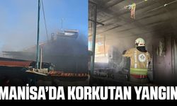 Manisa'da müstakil evde yangın!