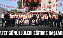 Manisa'da 'Mahalle Afet Gönüllüleri Projesi' başladı!