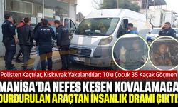 Manisa’da Nefes Kesen Kovalamaca: 3 Kişilik Minibüsten 35 Kişi Çıktı!