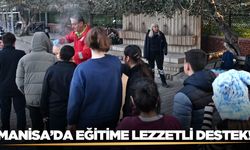 Manisa'da Yerli Malı Haftası’nda içleri ısıtan ikram