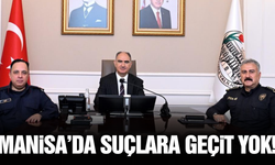 Manisa Valisi Özkan Kasım ayı asayiş raporunu açıkladı