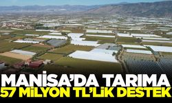 Manisa'da tarıma dev destek