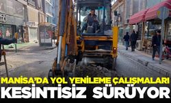 Manisa'da kaldırım ve yollar yenileniyor!