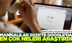 Manisalılar 2025’te en çok neleri araştırdı?
