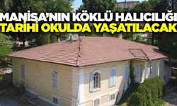 Manisa'da tarihi okul halı müzesi oluyor