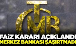 Merkez Bankası yılın son faiz kararını açıkladı