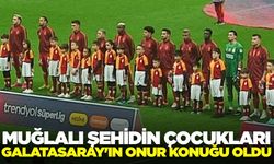 Galatasaray Egeli şehidin çocuklarını ağırladı