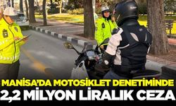 Manisa'da kapsamlı motosiklet denetimi!
