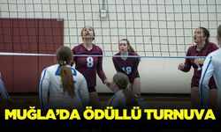 Muğla'da ödüllü Voleybol Turnuvası