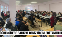 Sağlıklı beslenmede su ürünlerinin önemi anlatıldı