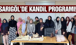 Sarıgöl'de öğrenciler kandil gecesinde buluştu