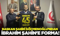 Başkan Göçmenoğlu'ndan İbrahim Şahin’e destek teşekkürü