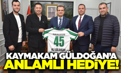 Salihli Belediye Spor Kulübü’nden Kaymakam Güldoğan’a ziyaret