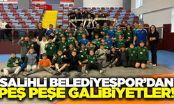 Salihli Belediyespor'dan üç branşta üç galibiyet!
