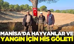Salihli'de hayırsever tarafından HİS göleti!