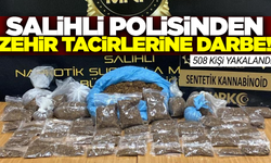 Salihli'de uyuşturucuya geçit yok: 9 ayda 88 kişi tutuklandı