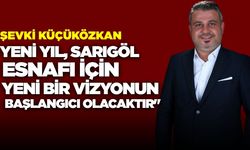 Şevki Küçüközkan’dan Yeni Yıl Mesajı: "Esnafımızın Gücüyle, Sarıgöl Daha Aydınlık Yarınlara Yürüyecek"