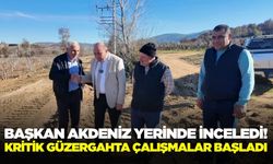 Tahsin Akdeniz’den yol müjdesi: "Çalışmalar başladı"