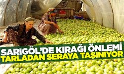 Sarıgöl'de kırağıya karşı sera önlemi
