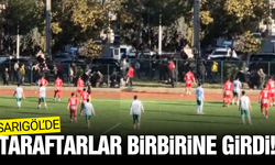 Sarıgöl'de maçta gergin anlar!