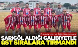 Sarıgöl'ün grubunda 3. hafta sona erdi