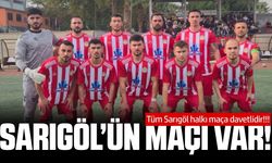 Sarıgöllü gençler Salihli Belediyespor'u konuk edecek