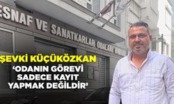 Başkan Adayı Küçüközkan: ''Odanın görevi sadece kayıt yapmak değildir''