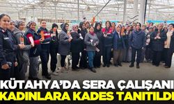 Ege'de sera çalışanı kadınlara KADES tanıtıldı