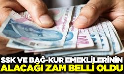 SSK ve Bağ-Kur emeklilerinin maaş artış oranı belli oldu