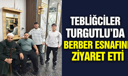 Tebliğciler Turgutlu'da esnafla bir araya geldi