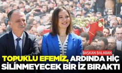 Başkan Balaban'dan duygulandıran sözler