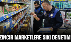 Turgutlu'da zincir marketlere kapsamlı denetim!