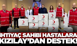 Türk Kızılay Manisa’dan tedavi gören hastalara temel ihtiyaç desteği