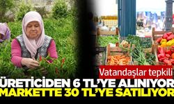 Üretici ve market arasında 5 kat fark var