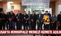 Uşak'ta hemodiyaliz merkezi törenle hizmete açıldı
