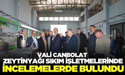 Vali Canbolat, yerli gıda firmalarının üretim tesislerini inceledi