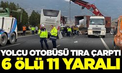 Yolcu otobüsü ile tır kazasında çok sayıda can kaybı var