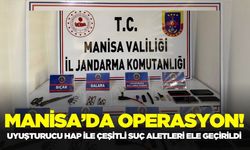 Salihli'de uyuşturucu operasyonu!
