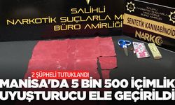 Salihli'de uyuşturucu operasyonu: 2 tutuklama
