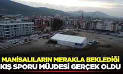 Manisa’da Buz Devri Başlıyor! Yunusemre’de Buz Pisti 23 Ocak’ta Açılıyor