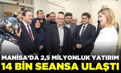 Manisa'da esnaf desteği ile kurulmuştu: 14 bin seansa ulaştı
