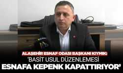 Başkan Kıymık: 'Basit usul düzenlemesi esnafa kepenk kapattırıyor'