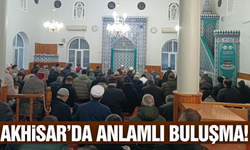 Akhisar'da 'Sabah Namazı Buluşması' devam ediyor!