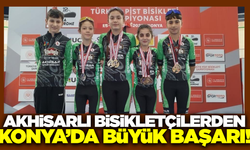 Konya Velodromu’nda Akhisar rüzgarı!