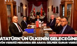 Başkan Ahmet Öküzcüoğlu tarihi konakta!