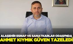 Alaşehir Esnaf ve Sanatkarlar Odası’nda Kıymık güven tazeledi