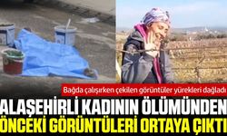 Alaşehir'de eşi tarafından katledilmişti: Bağda neşe içinde çalıştığı görüntüler ortaya çıktı