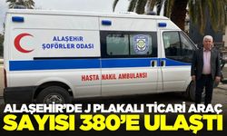 Alaşehir'de J plakalı ticari araç sayısı yükseldi!