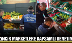 Alaşehir'de zincir marketlere sıkı denetim!